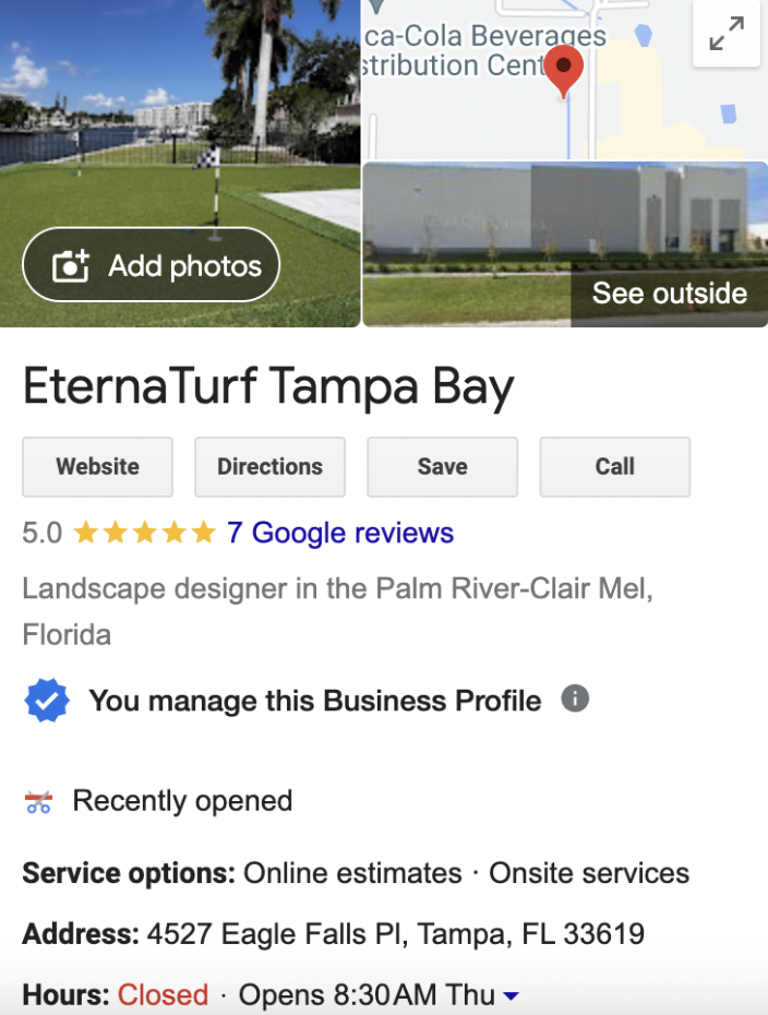 eternaturf tampa